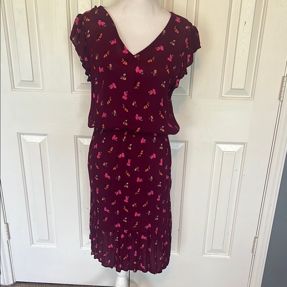 Floral V-Neck Dress